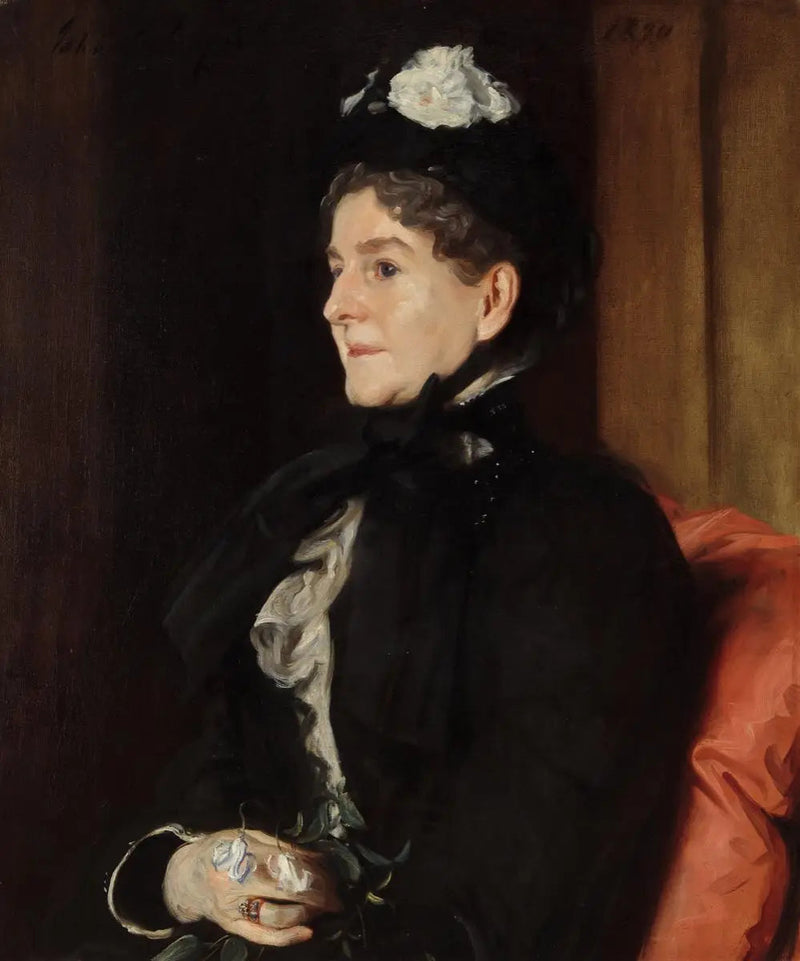 Portrett av fru Alexander H. Bullock - John Singer Sargent