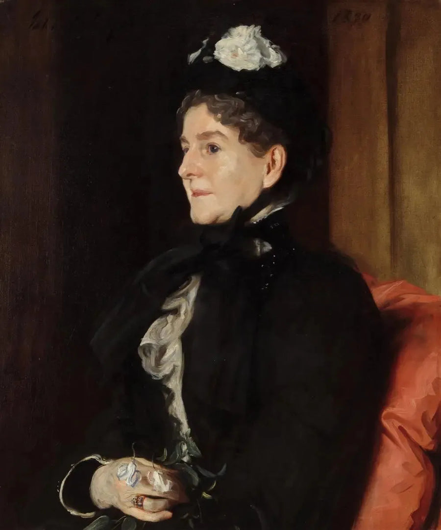Portrett av fru Alexander H. Bullock - John Singer Sargent