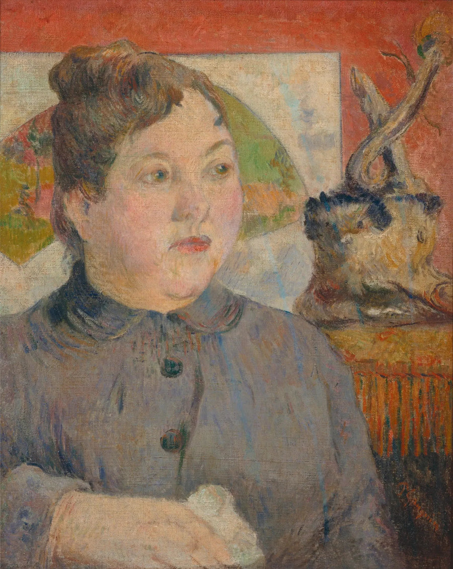 Portrett av fru Alexandre Kohler - Paul Gauguin