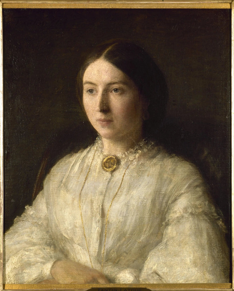 Portrett av fru Edwin Edwards - Henri Fantin-Latour

Source:
Portrait de Mme Edwin Edwards - Henri Fantin-Latour