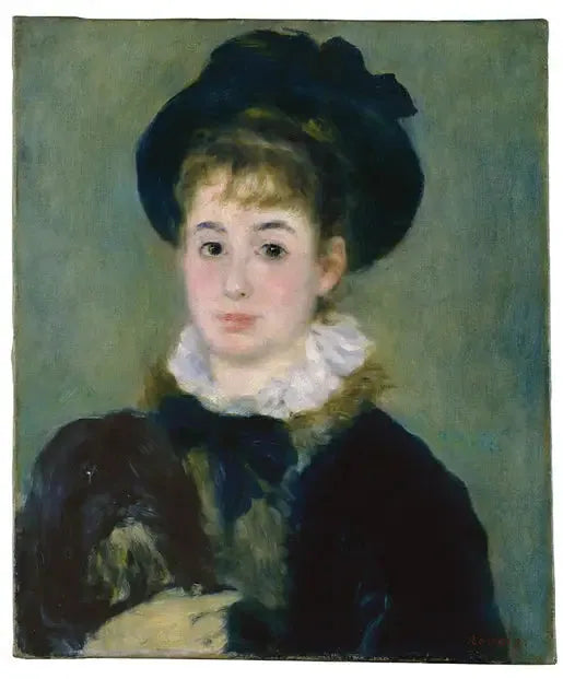 Portrett av fru Henriot - Pierre-Auguste Renoir