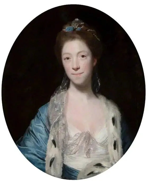 Portrett av fru Luther - Joshua Reynolds