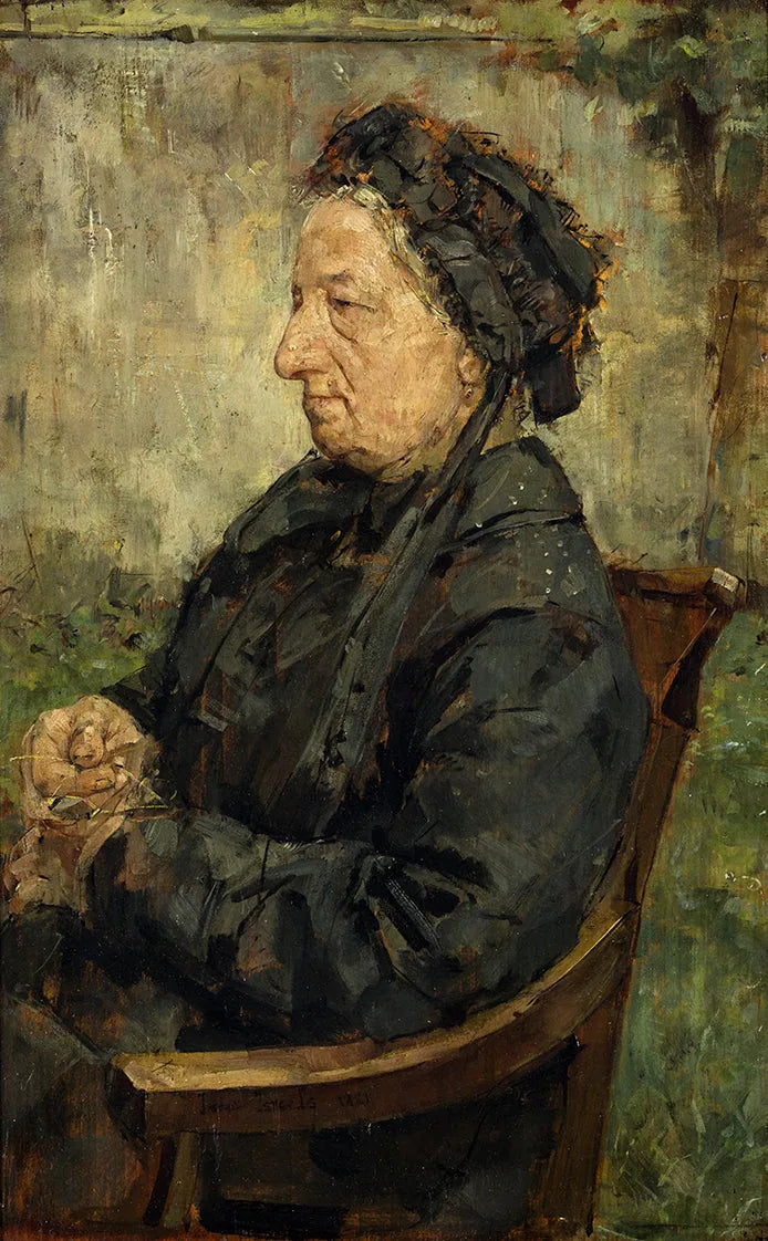 Portrett av fru Schaap-Hymans - Isaac Israëls