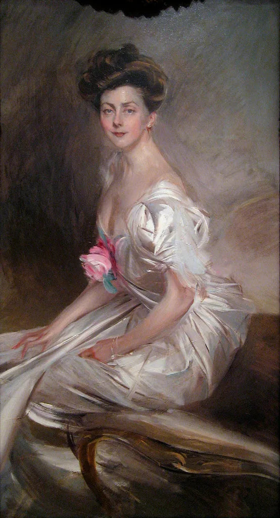 Portrett av fru Whitney Warren, Sr. - Giovanni Boldini