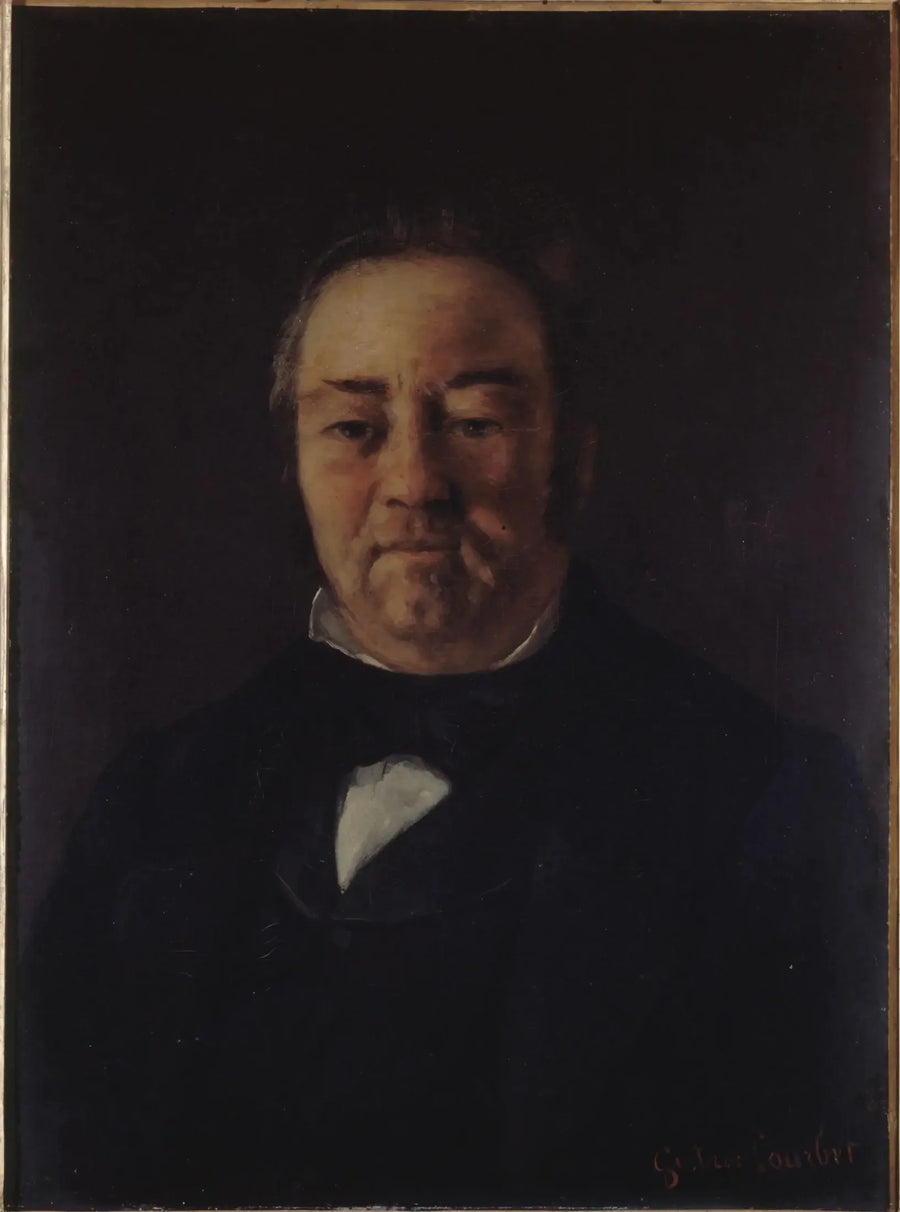 Portrett av Herr Corbinaud - Gustave Courbet