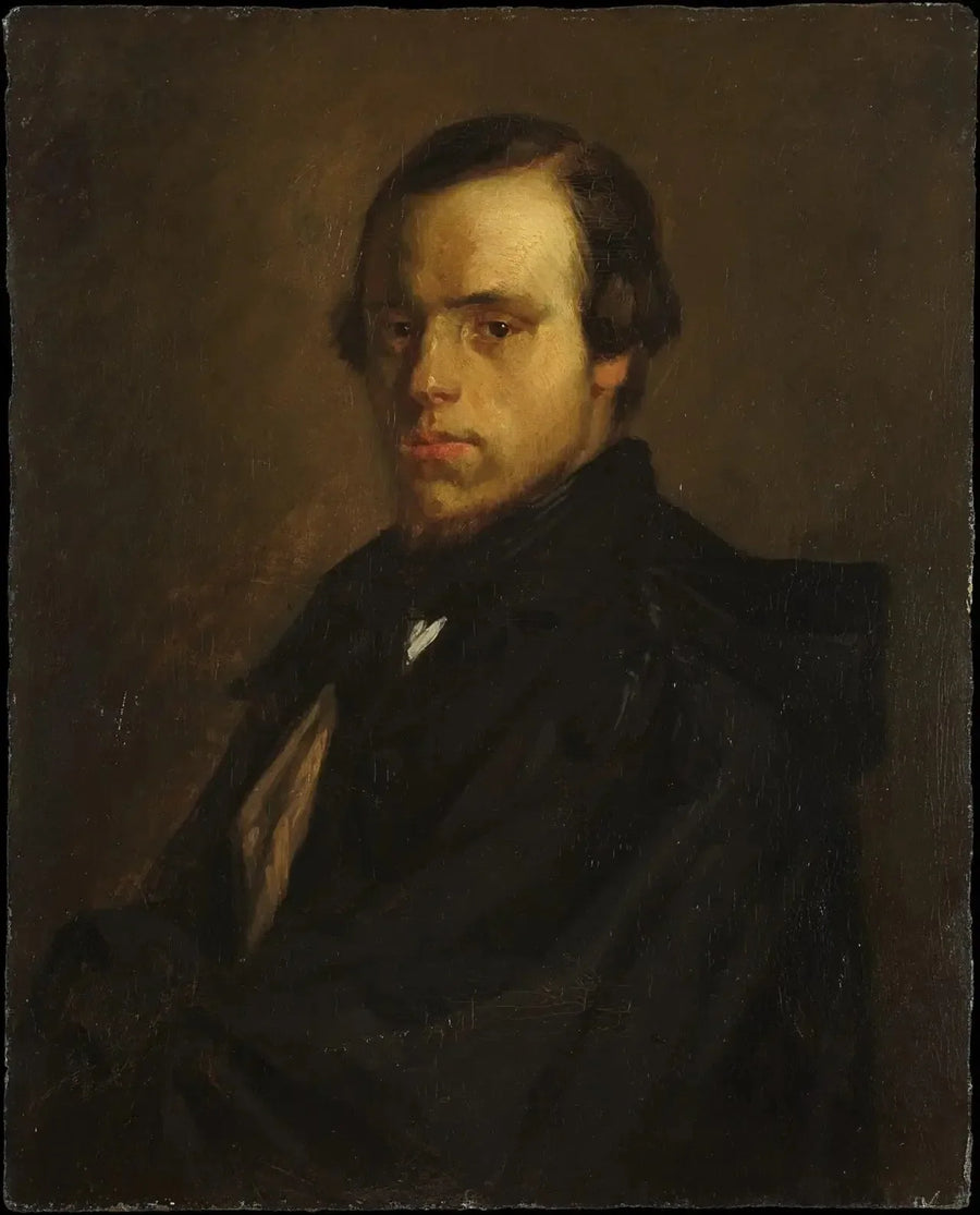 Portrett av Herr Courtois, bror til kunstneren - Jean-François Millet