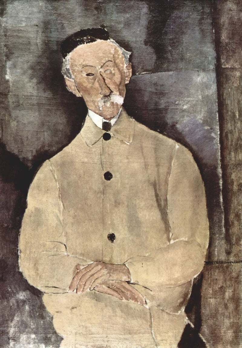 Portrett av Monsieur Lepoutre - Amedeo Modigliani