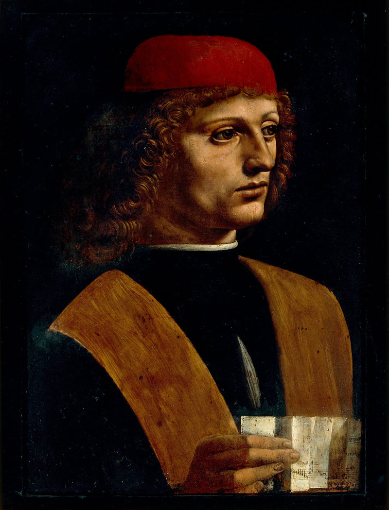 Musikerportrett - Leonardo da Vinci