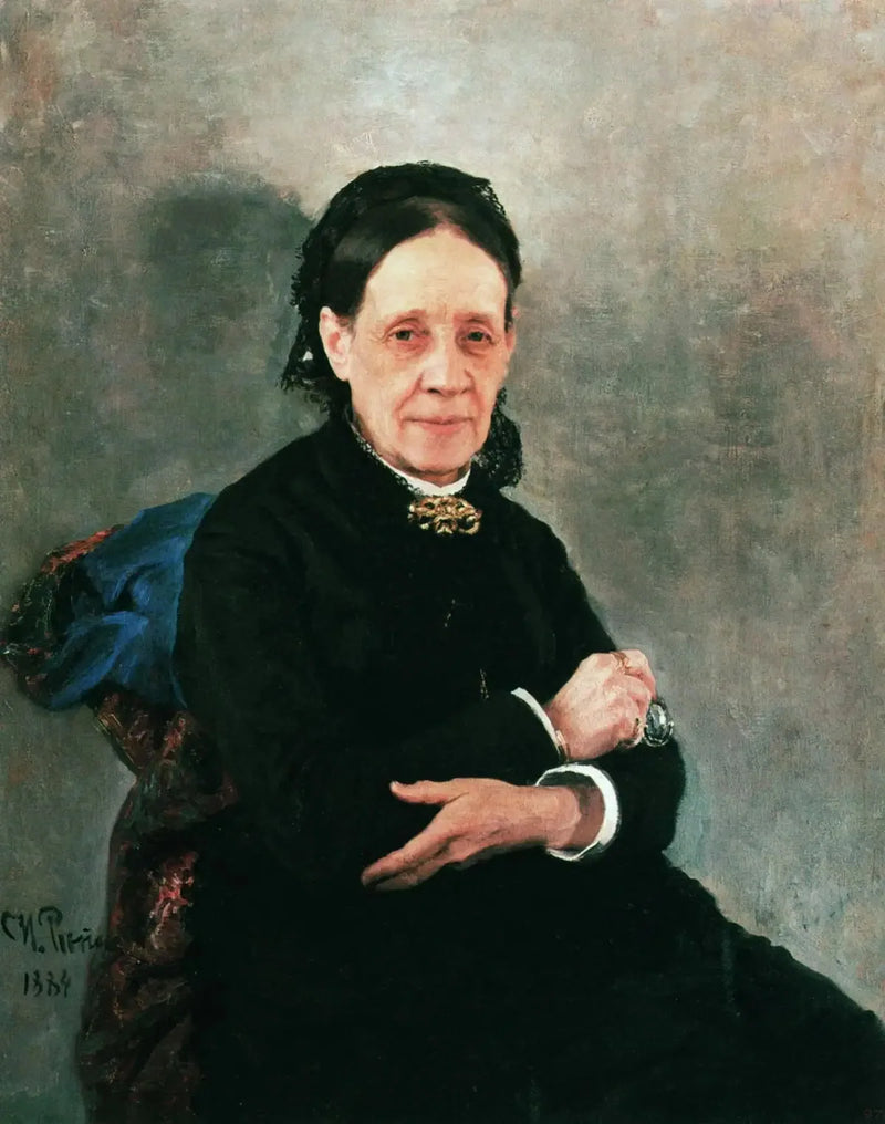 Portrett av N. V. Stasova - Ilya Repin