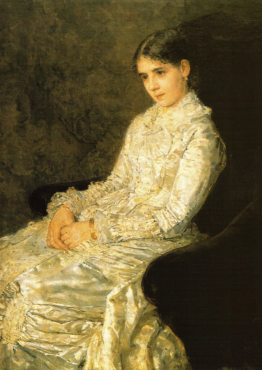 Portrett av Nanette Enthoven-Enthoven (1852-1883) - Isaac Israëls