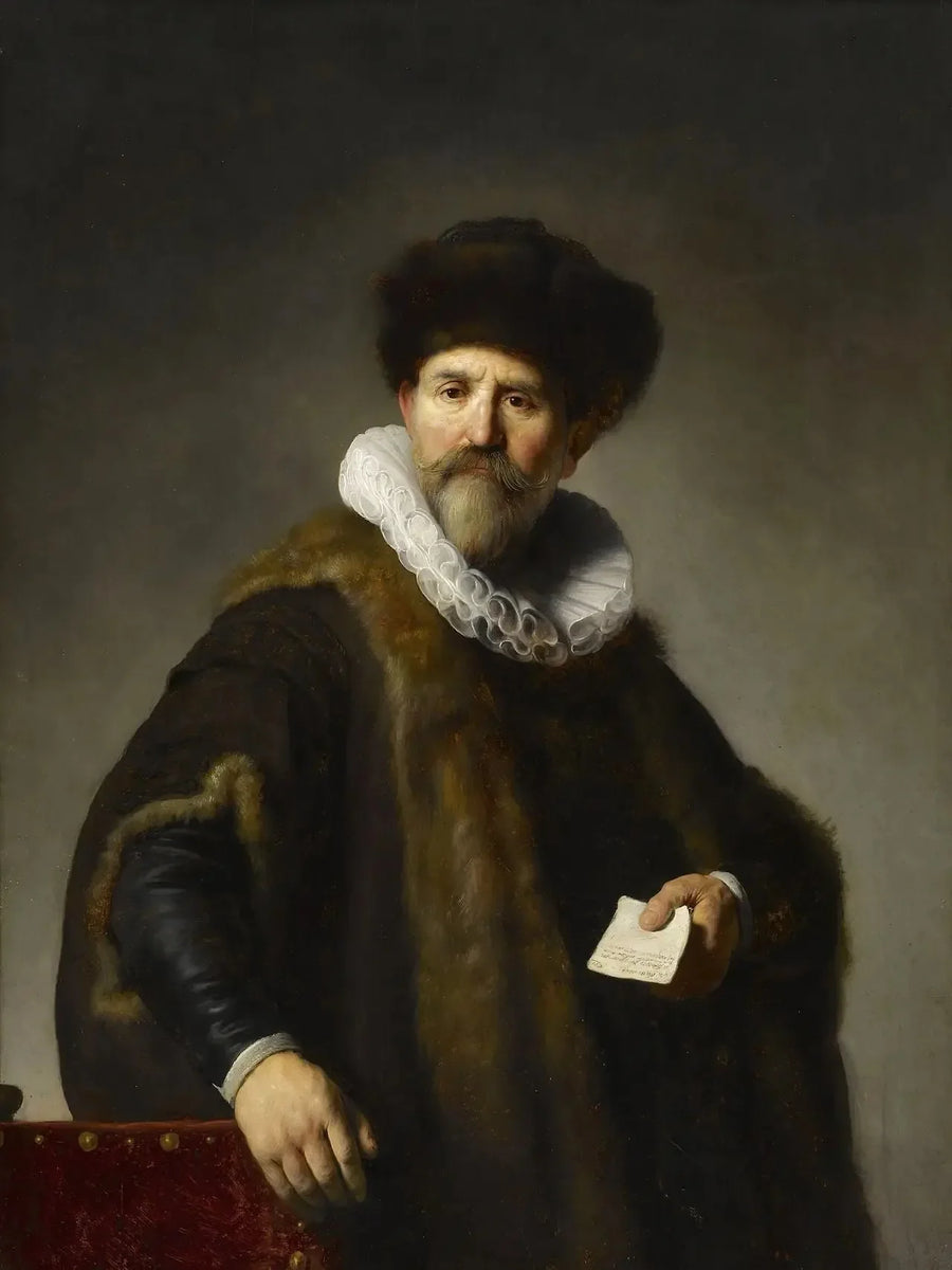 Portrett av Nicolaes Ruts - Rembrandt