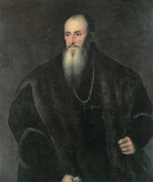 Portrett av Nicolas Perrenot de Granvelle - Titian