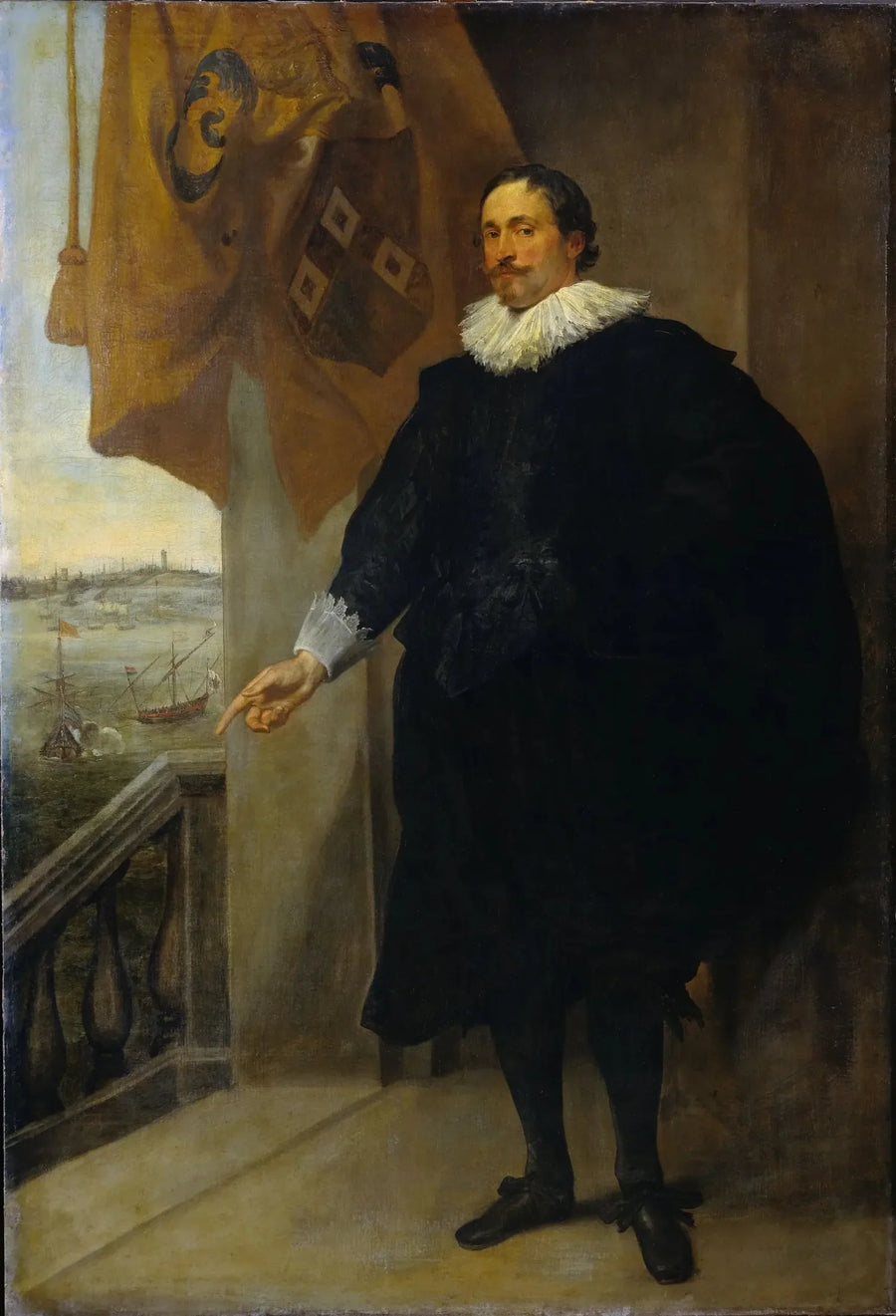 Portrett av Nicolas van der Borght. Handelsmann i Antwerpen - Antoine van Dyck

Source:
Portrait de Nicolas van der Borght. Marchand d'Anvers - Antoine van Dyck
