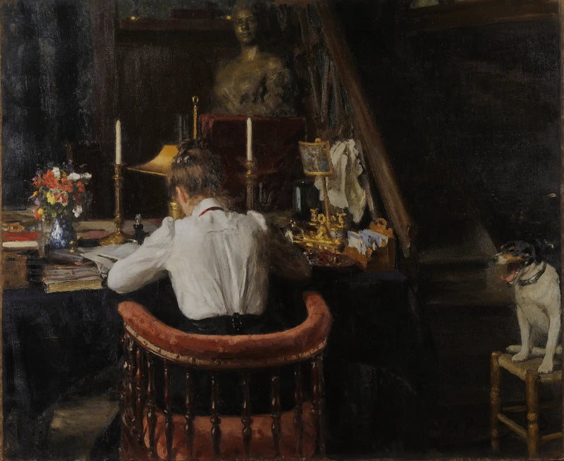 Portrett av Nordman-Severova - Ilya Repin