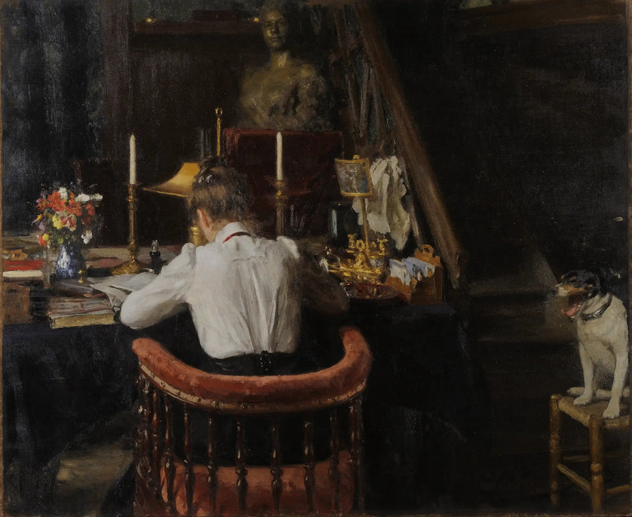 Portrett av Nordman-Severova - Ilya Repin