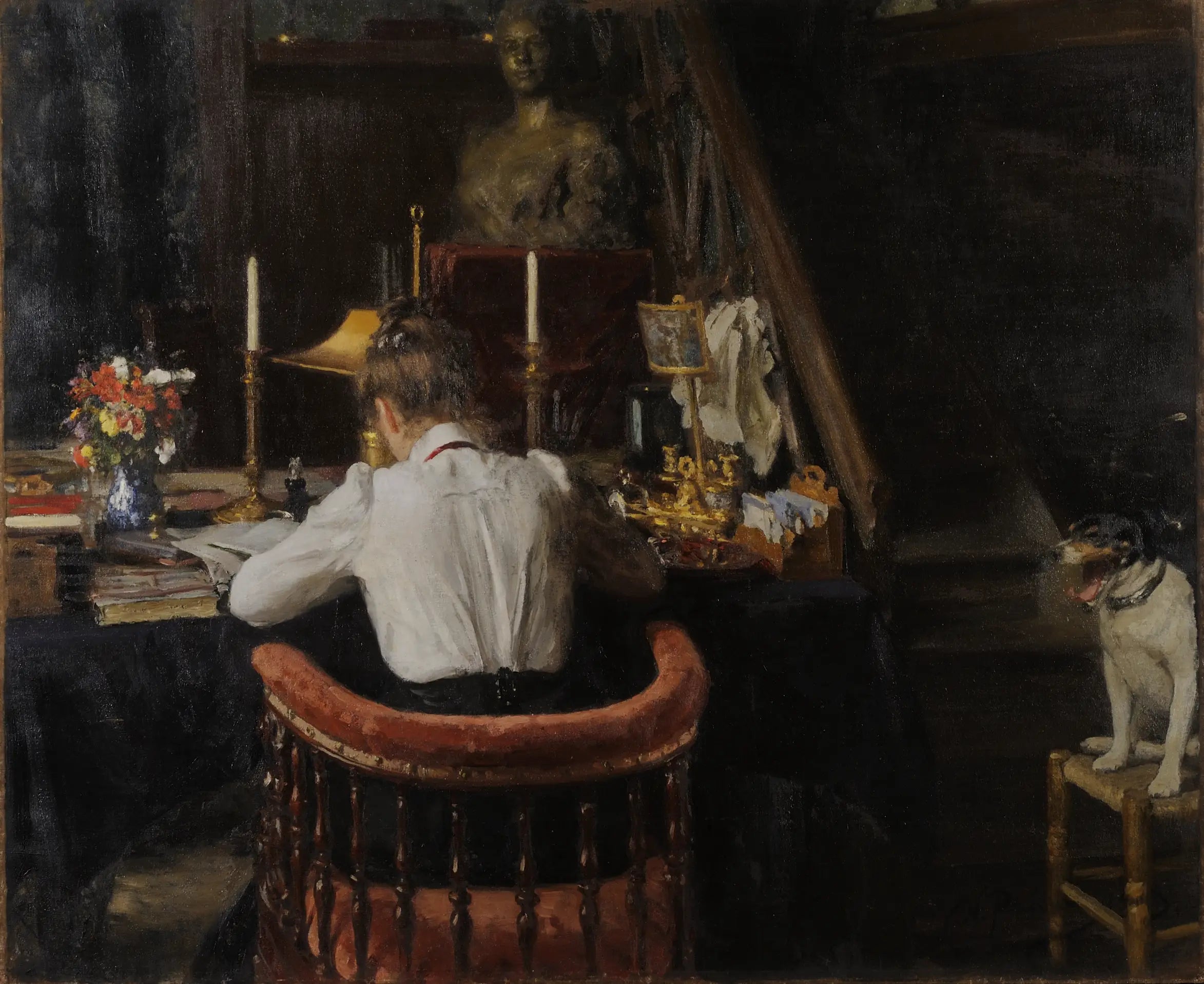 Portrait de Nordman-Severova - Ilya Repin - Alpha Reproduction