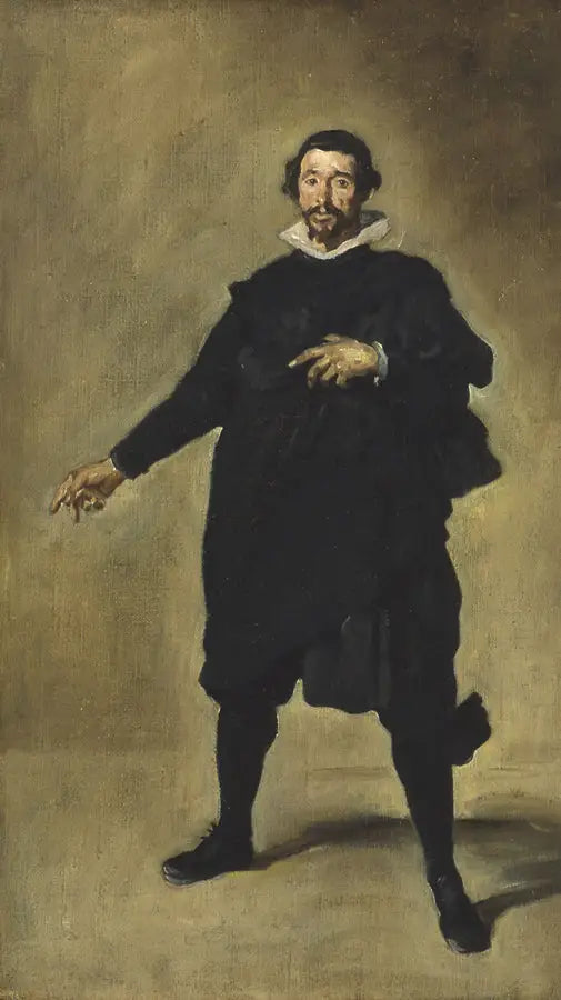 Portrett av Pablillos fra Valladolid, hoffnarren til Filip IV - Édouard Manet