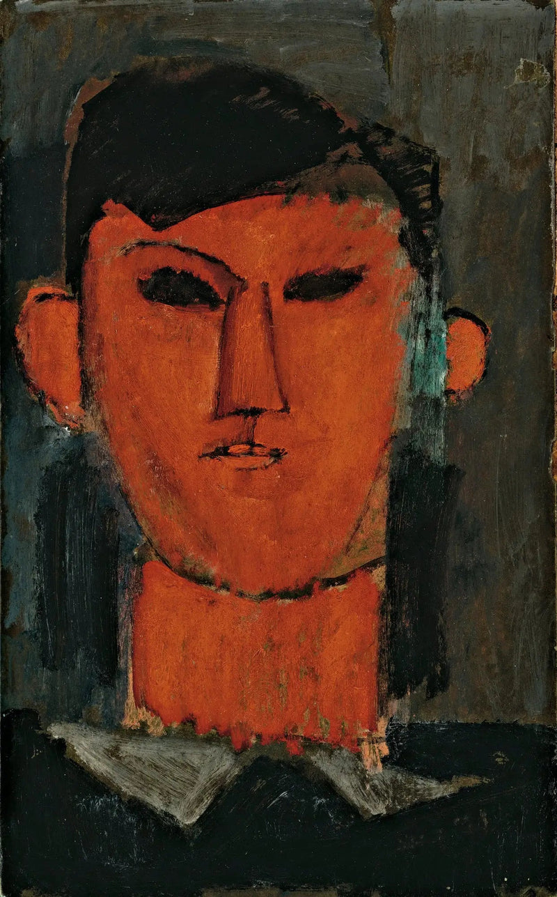 Portrett av Pablo Picasso - Amedeo Modigliani