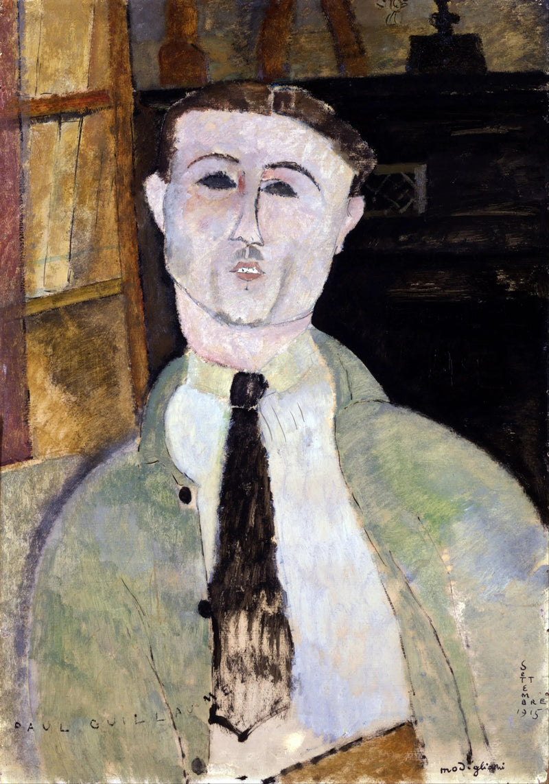 Portrett av Paul Guillaume - Amedeo Modigliani