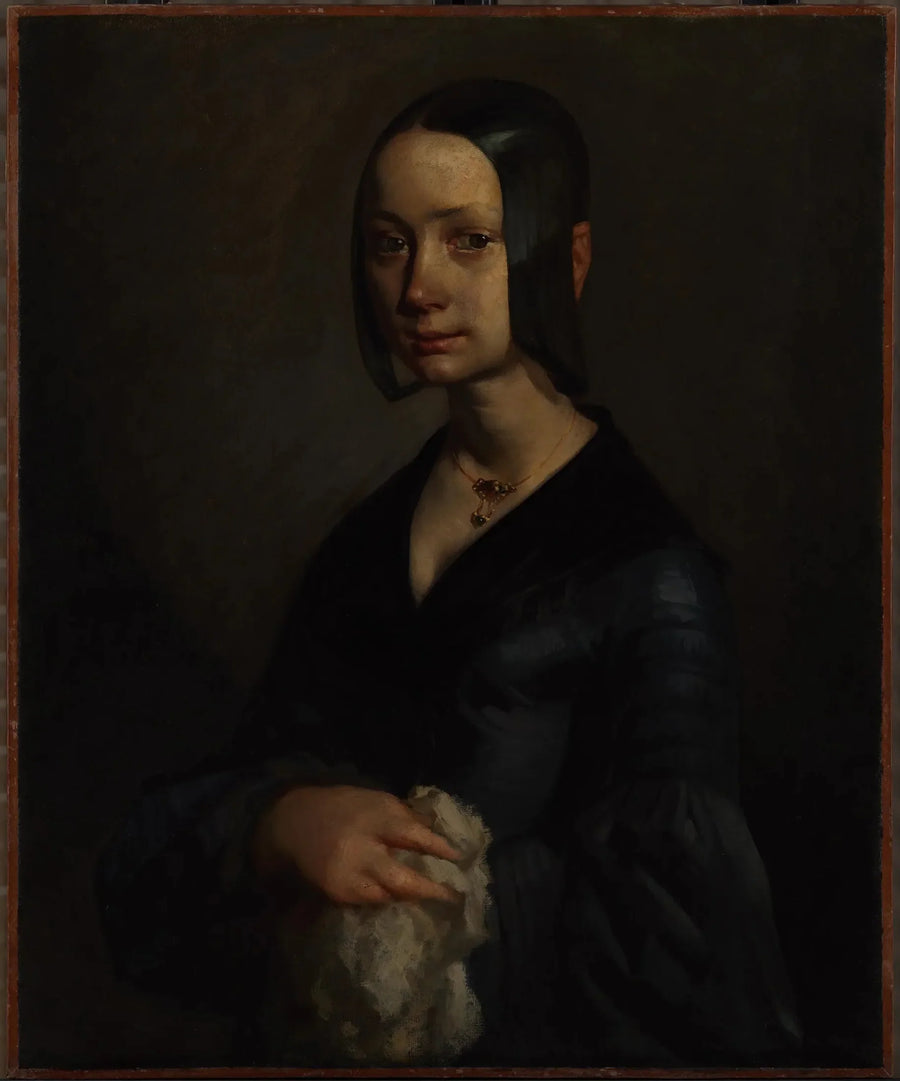 Portrett av Pauline-Virginie Ono - Jean-François Millet