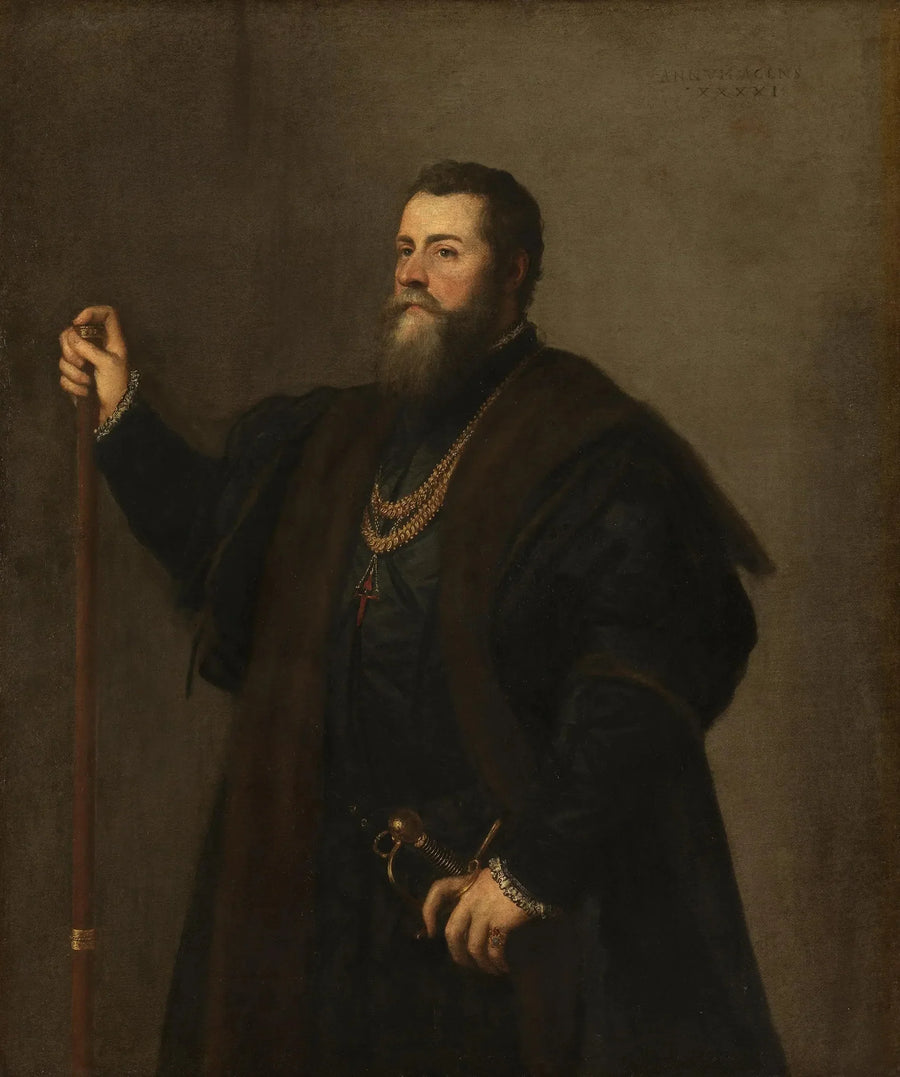 Portrett av Pedro Álvarez de Tolède - Titian
