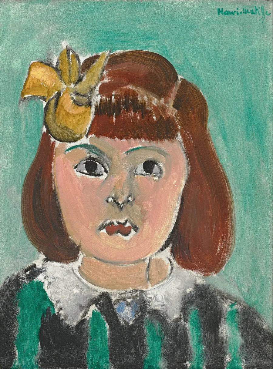 Portrett av liten jente - Henri Matisse