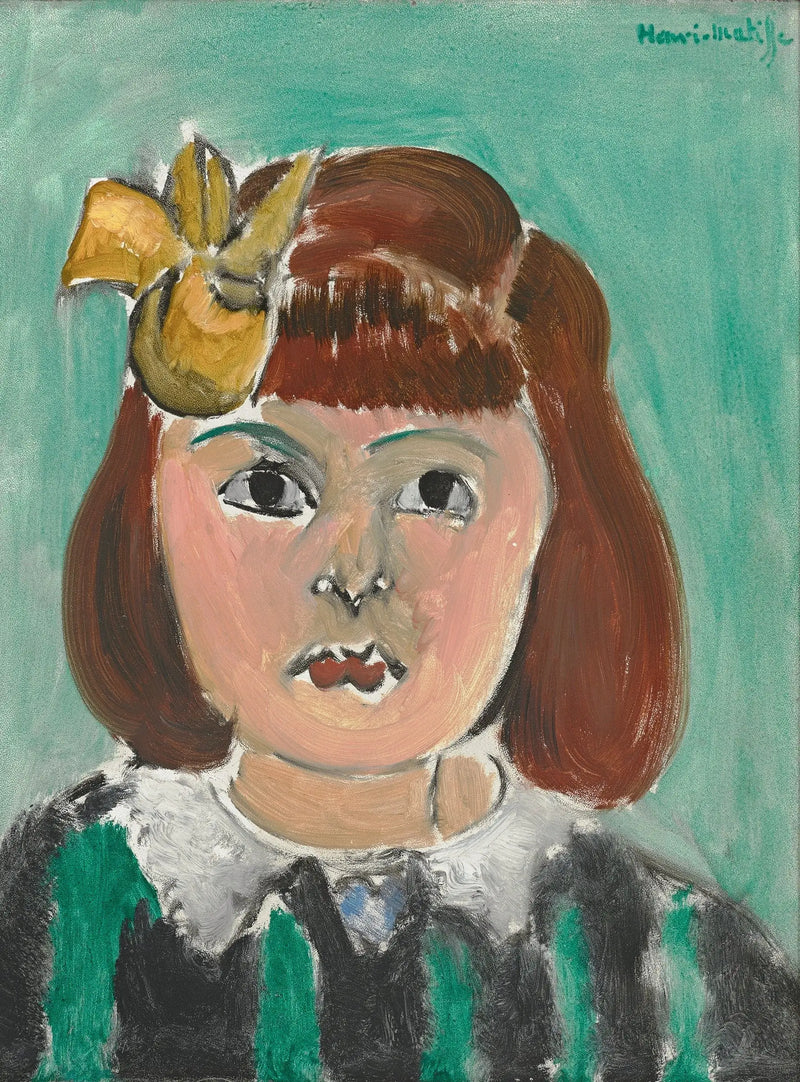 Portrett av liten jente - Henri Matisse