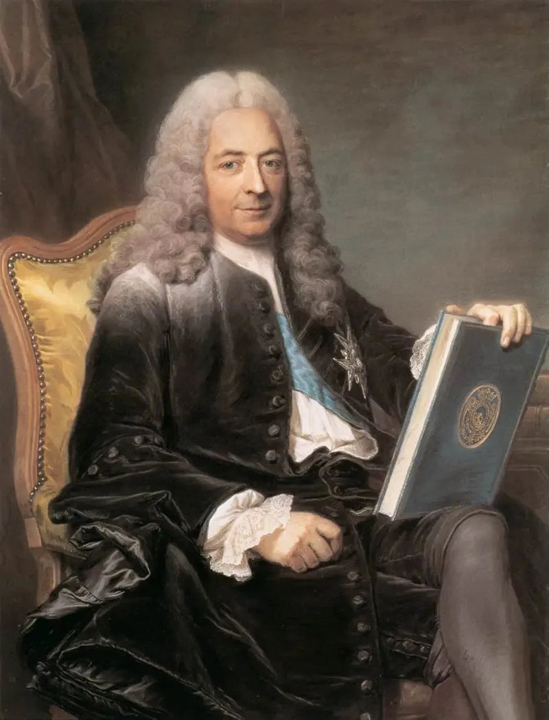Portrett av Philibert Orry (1689-1747) - Maurice-Quentin de La Tour