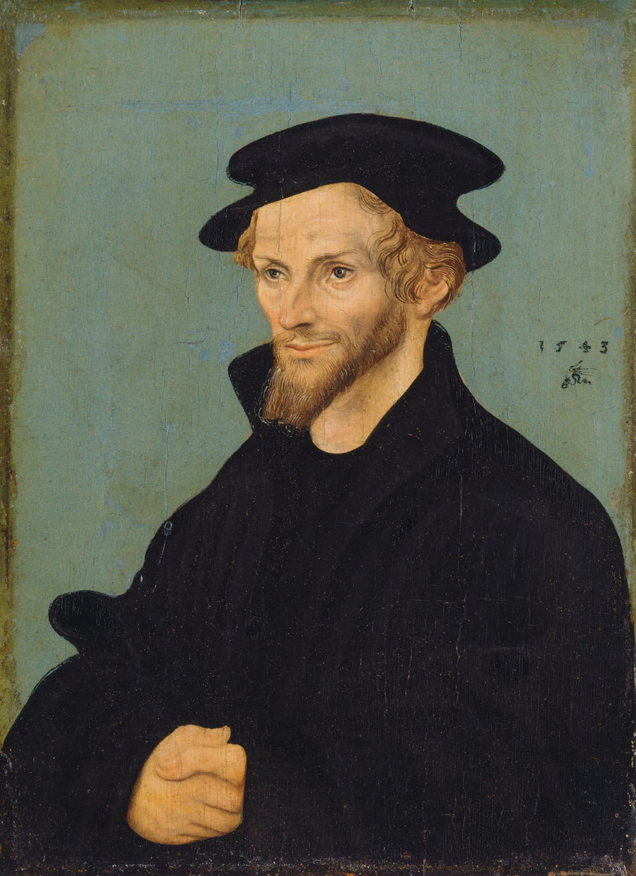 Portrett av Philipp Melanchthon - Lucas Cranach den eldre