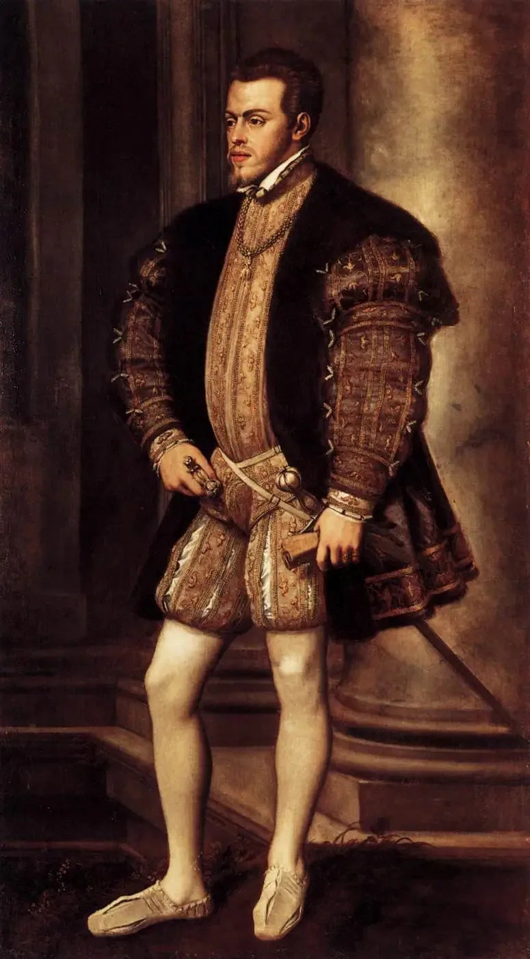Portrett av Filip II av Spania - Titian