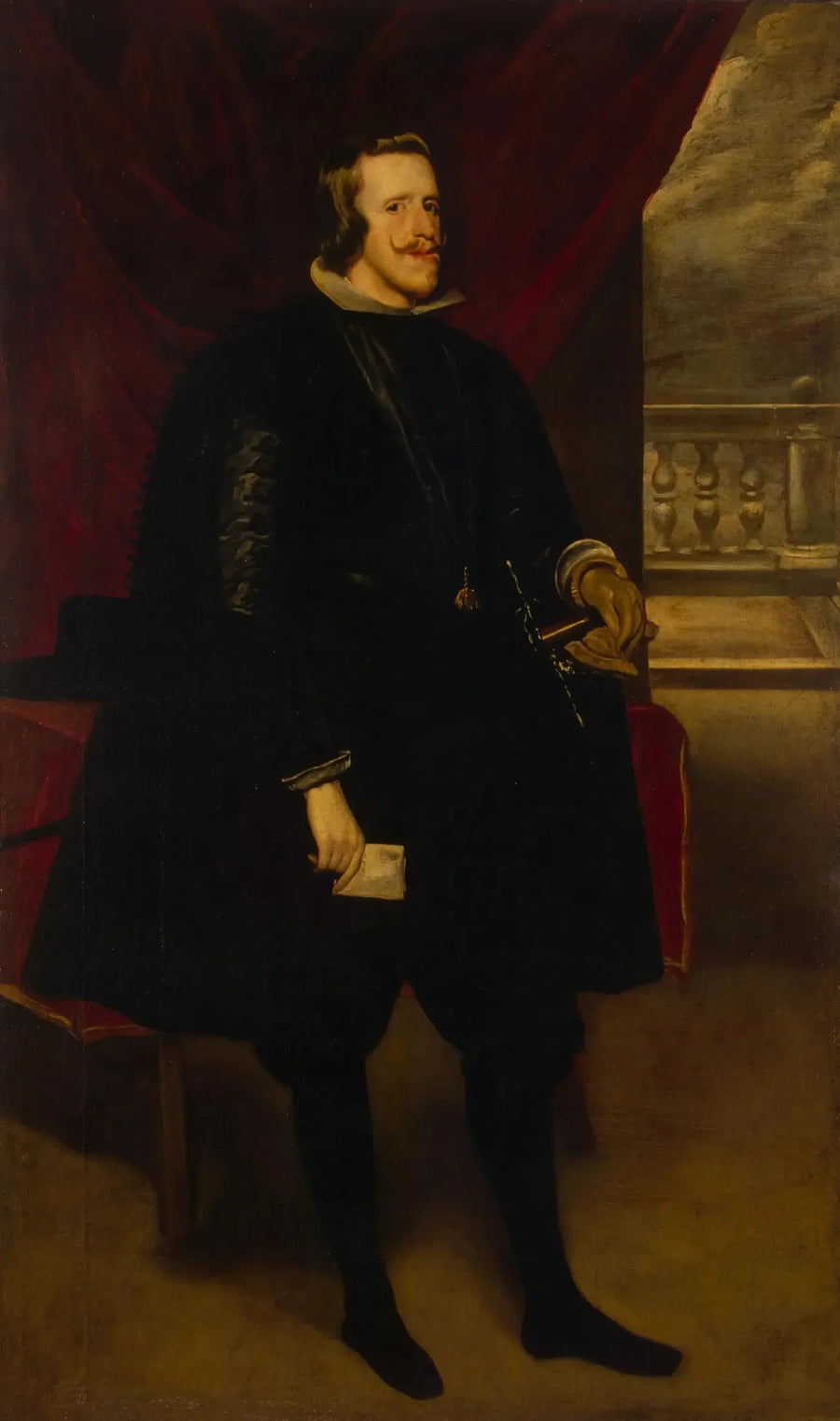 Portrett av Filip IV, konge av Spania - Diego Velázquez