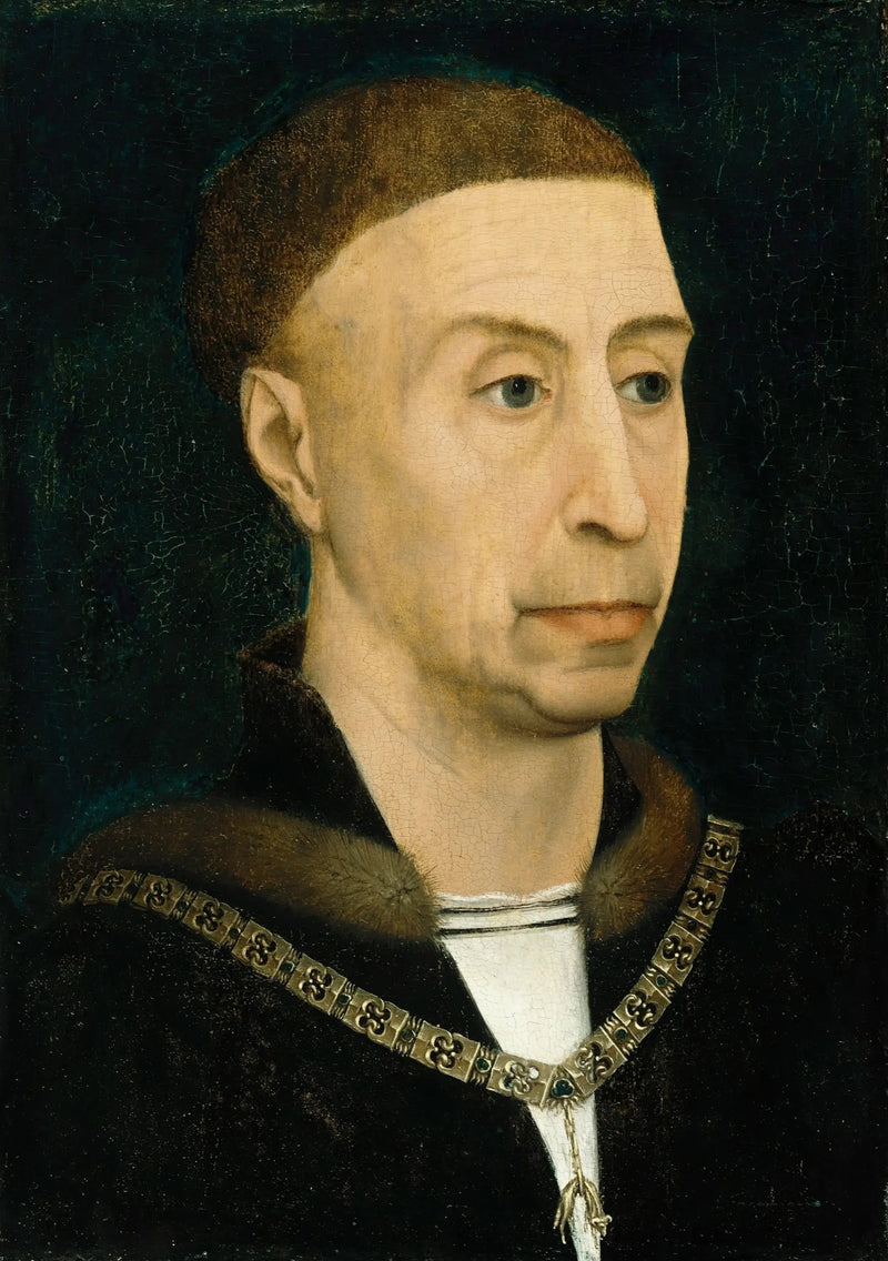 Portrett av Filip den gode, hertug av Burgund - Rogier van der Weyden