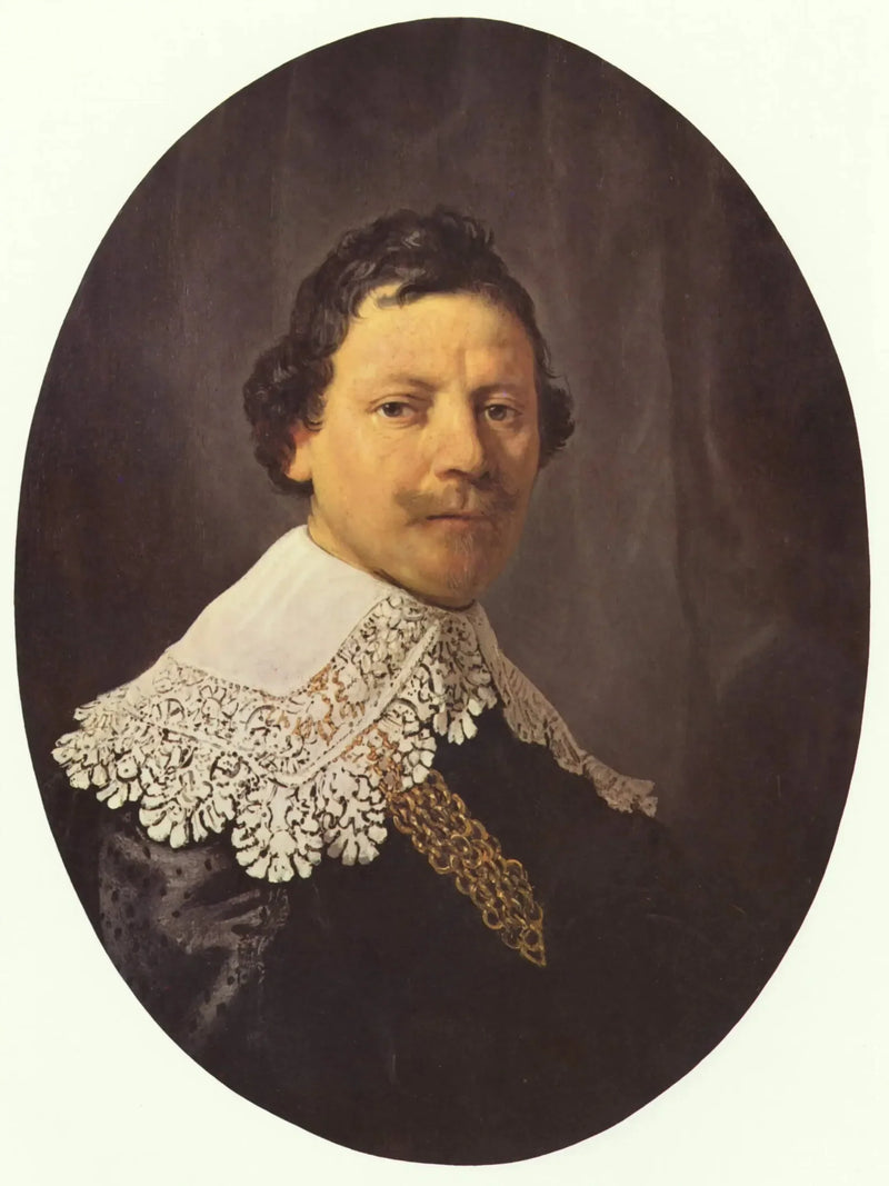 Portrett av Philips Lucasz. (....-1641) - Rembrandt
