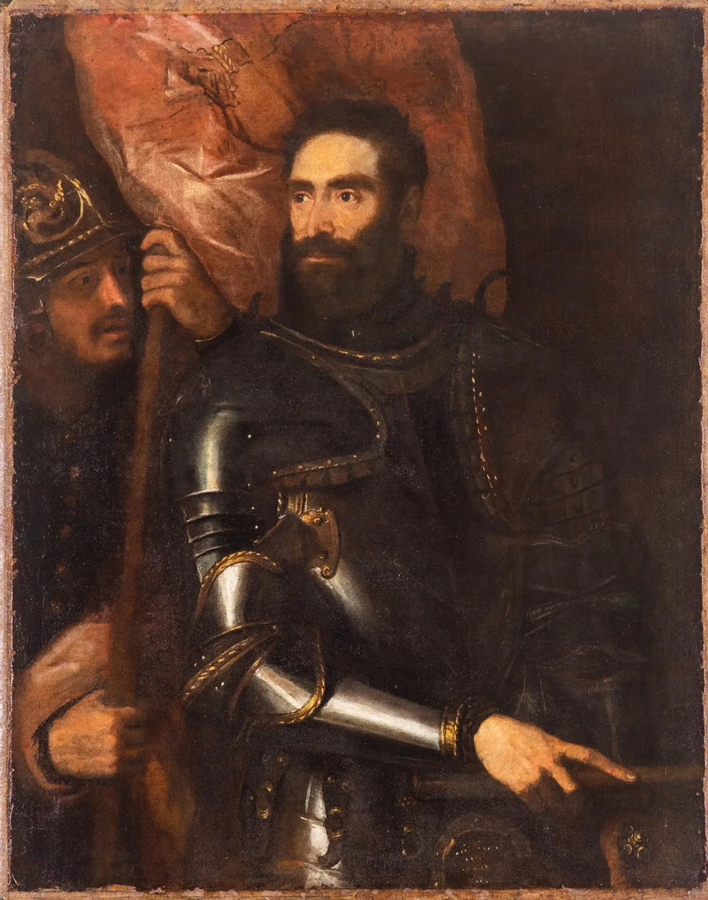 Portrett av Pier Luigi Farnese - Titian