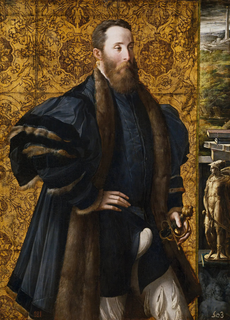 Portrett av Pier Maria Rossi fra San Secondo - Parmigianino