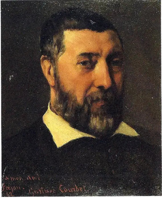 Portrett av Pierre-Auguste Fajon - Gustave Courbet
