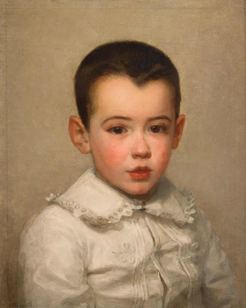 Portrett av Pierre Bracquemond som barn - Marie Bracquemond
