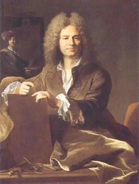 Portrett av Pierre Drevet - Hyacinthe Rigaud
