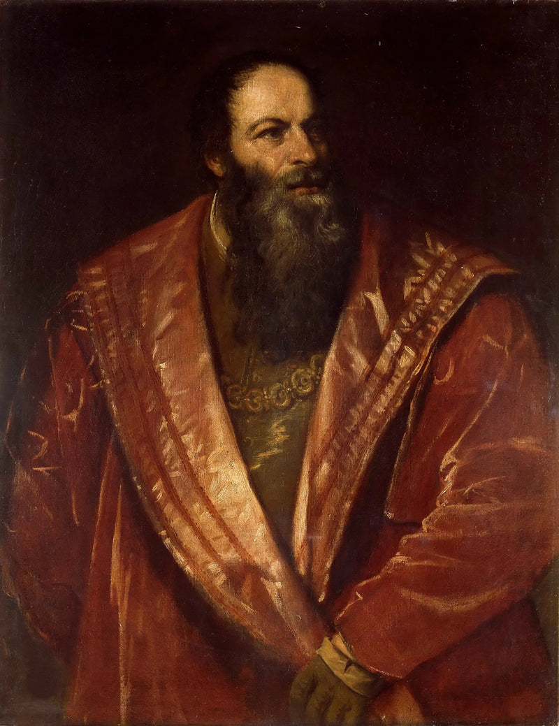 Portrett av Pierre l'Arétin - Titian