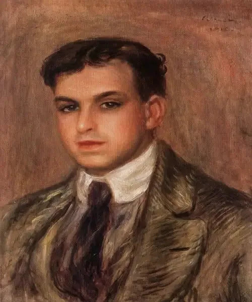 Portrett av Pierre Renoir, sønn av kunstneren. - Pierre-Auguste Renoir