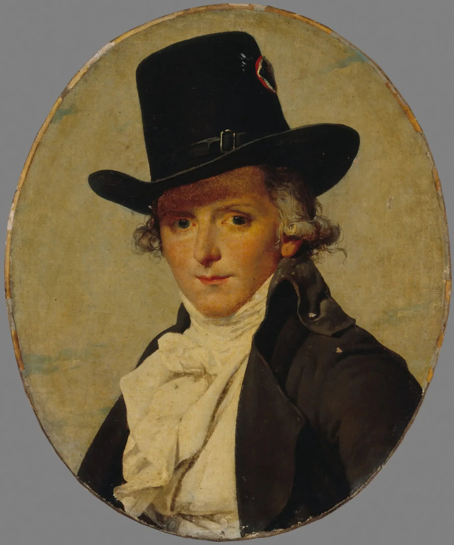 Portrett av Pierre Sériziat (1757-1847), svoger til David - Jacques-Louis David