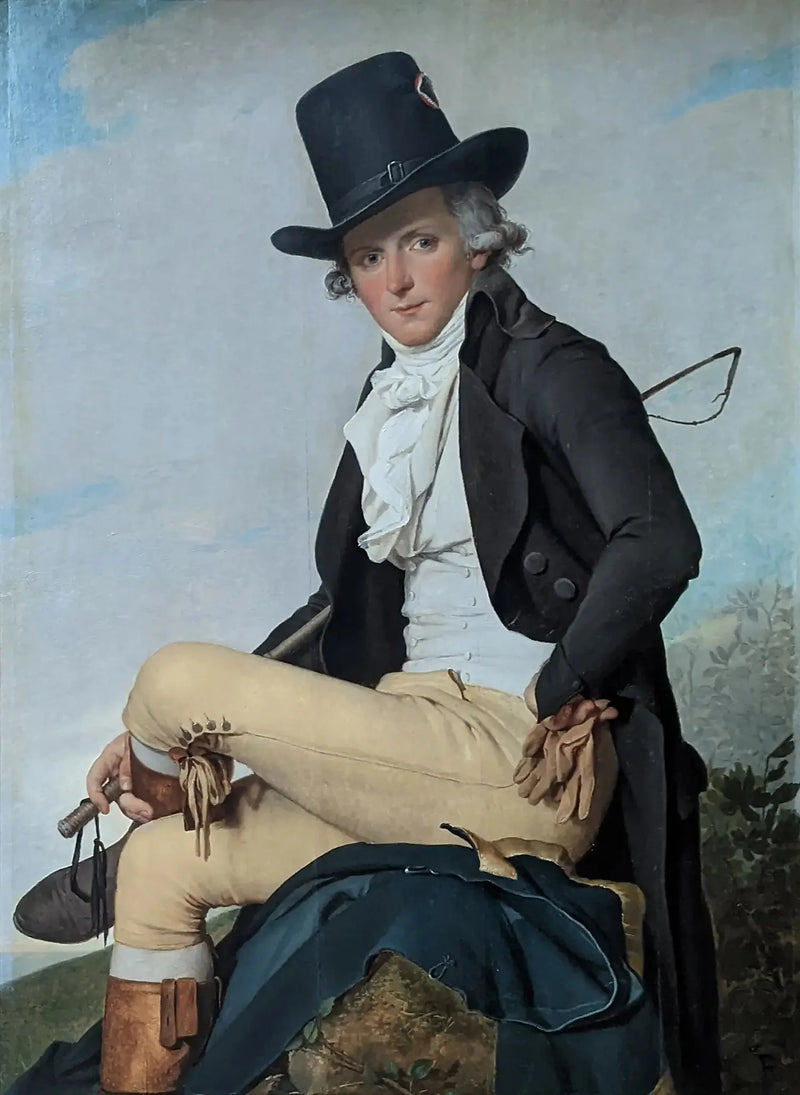 Portrett av Pierre Sériziat - Jacques-Louis David