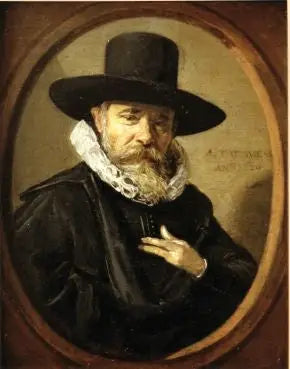 Portrett av (muligens) Theodorus Schrevelius (1572-1653) - Frans Hals

Source:
Portrait de (possible) Theodorus Schrevelius (1572-1653) - Frans Hals