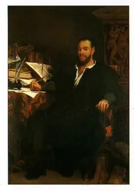 Portrett av Rabelais - Eugène Delacroix