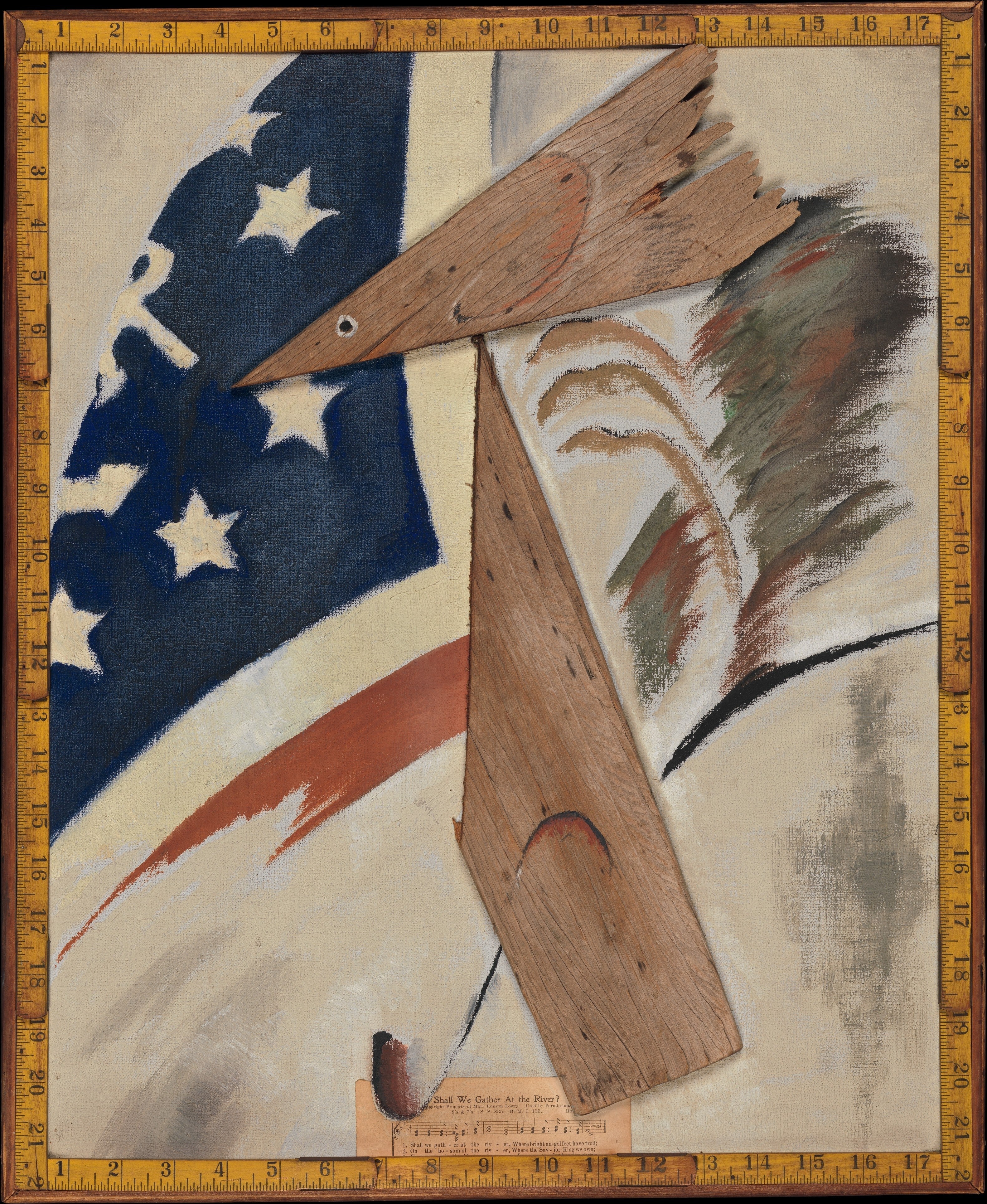 Portrait de Ralph Dusenberry - Arthur Dove image 1 tableau peint à l’huile sur toile