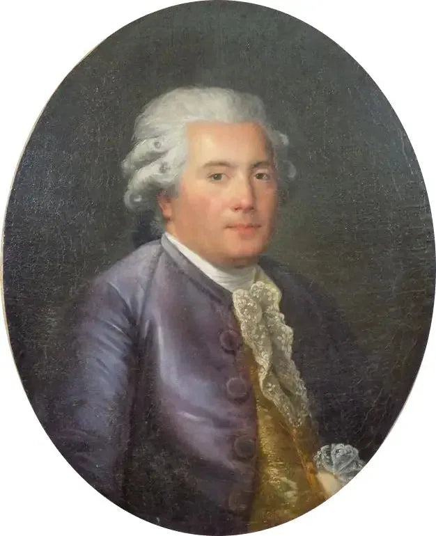 Portrett av René Delaville-Leroulx, kunstnerens far - Marie-Guillemine Benoist