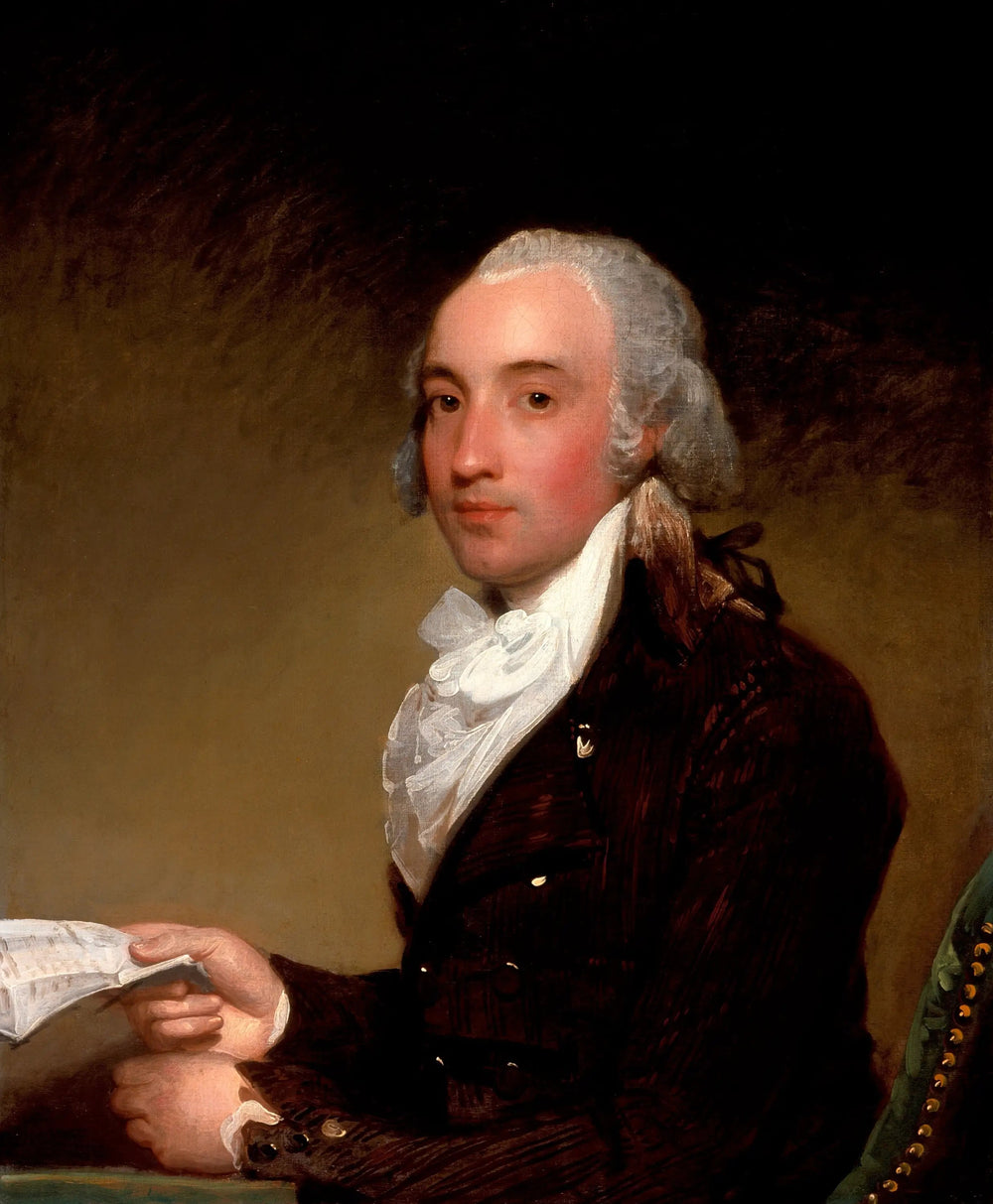 Portrait de Richard Barrington, futur quatrième vicomte Barrington - Gilbert Stuart image 1 reproduction artisanale de tableau