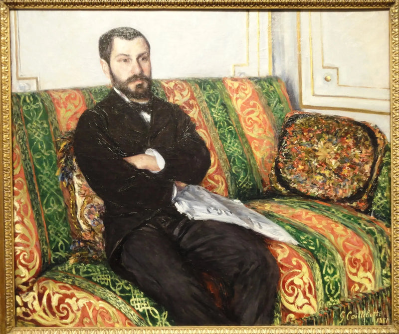 Portrett av Richard Gallo - Gustave Caillebotte