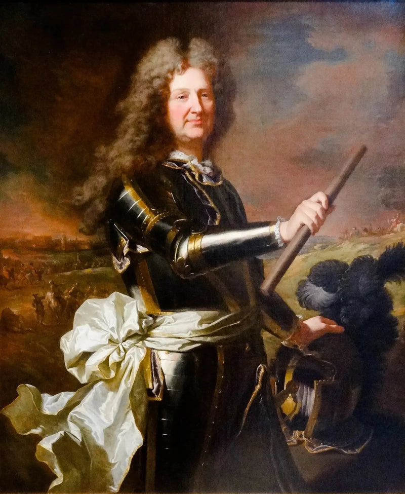 Portrett av Robert Jean Antoine de Franquetot, greve av Coigny - Hyacinthe Rigaud