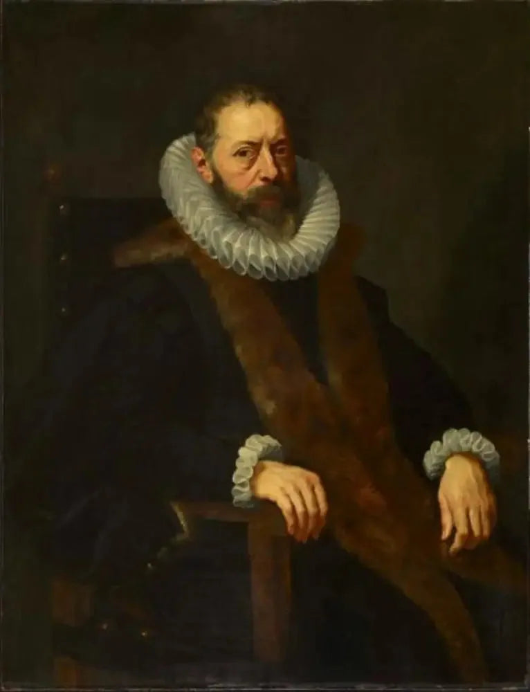 Portrett av Rogier Clarisse - Peter Paul Rubens